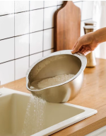 آبکش برنج شور